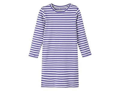 Name It purple corallites dress stripes
